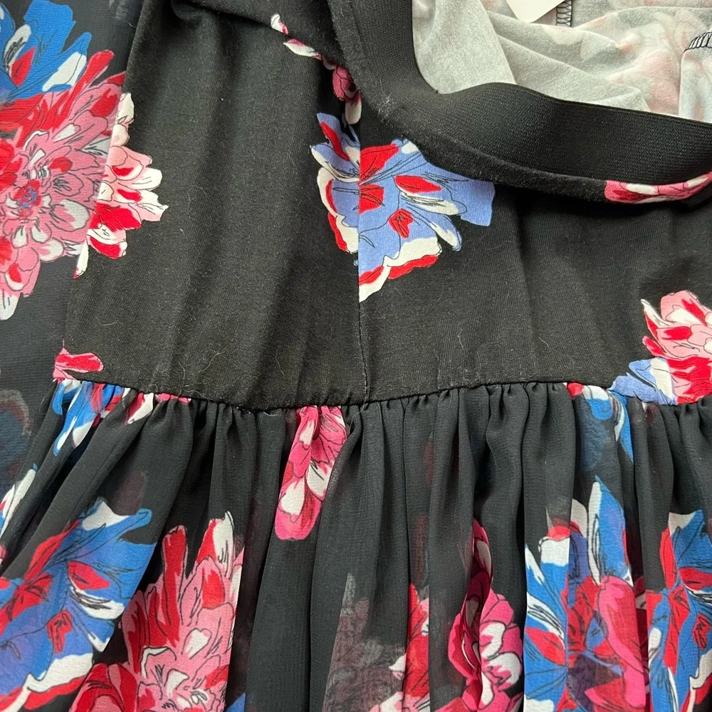 Free People Mermaid Semi-Sheer Maxi Skirt Floral - Picture 13 of 15